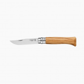 Нож складной Opinel N08 Olive 6см 