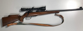 К Винтовка Ansсhutz кал. 222 REM Mod.:1740, прицел Leupold VX-1, 3-9*40, в комплекте ремень и магазин.