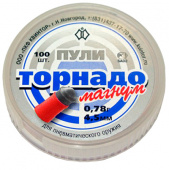 Пуля пневматическая "Торнадо-Магнум" (100 шт) 0,78гр