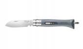 Нож складной Opinel N09 DIY Grey 4см 
