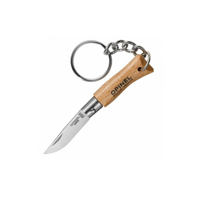 Нож-брелок Opinel №02 Beech STN STL