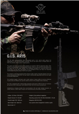 Винтовка GIS AR-15, Sporter, .223 Rem