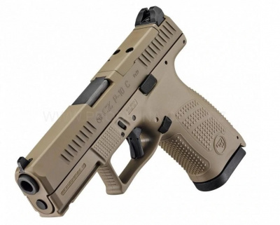 Пистолет CZ P-10C OR калибр 9х19 мм FDE