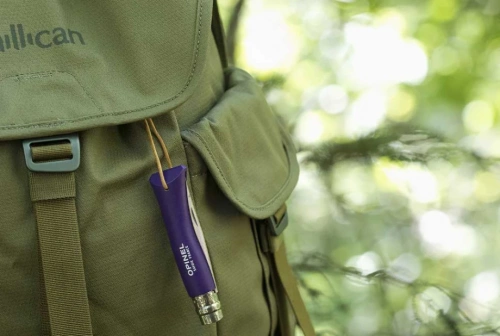 Нож складной Opinel №6 BUSHWHACKER VIOLET, 6 см