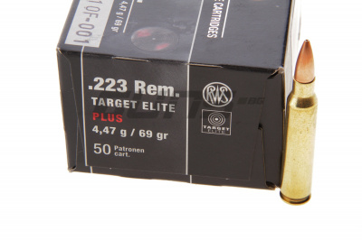 Патрон RWS калибр 223 Target Elite Plus 69 grs 4,47г