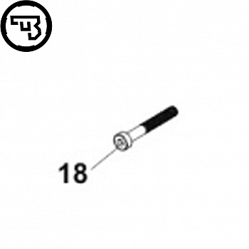 Винт (фиксирующий) пистолетную рукоятку на CZ Scorpion Evo3 (10шт)