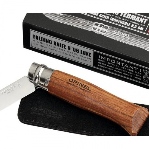 Нож складной Opinel №8 luxe PADAUK