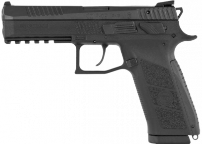 Пистолет CZ P-09, калибр.9x19 мм (19-зарядный, рычаг безопасного спуска курка с боевого взвода, 9 х19, F173168)