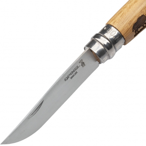 Нож складной Opinel №8 Animalia OAK Boar Кабан 8.5см
