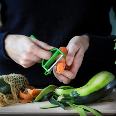 Овощечистка Opinel T DUO Polymer, Green