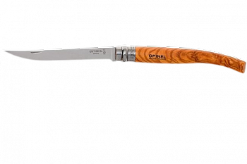 Нож складной Opinel №12 SLIM OLIVE mirror blade