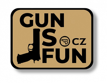 Патч на велкроу CZ Gun is Fun