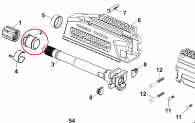 Муфта ствола на CZ Scorpion Evo3