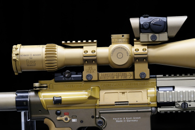 Винтовка H&K G28-Z 421мм кал. .308, с оптическим прицелом и коллиматором