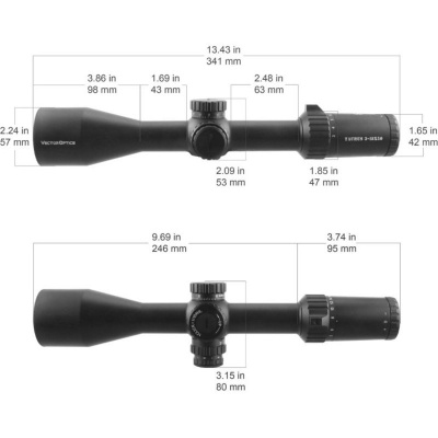 Прицел Vector Optics TAURUS 3-18x50 mm (34mm) FFP