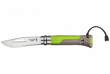 Нож складной Opinel №8 Outdoor Terre\Vert