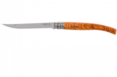 Нож складной Opinel №12 SLIM OLIVE mirror blade