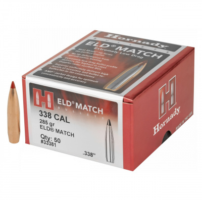 Пули Hornady, 338, 30 Caliber 285Gr Ballistic Tip (50 шт)