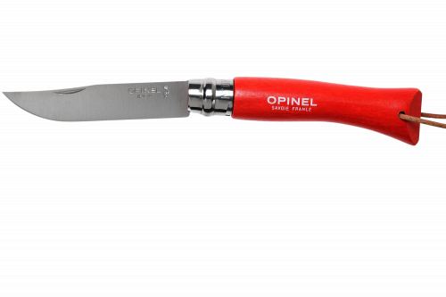 Нож складной Opinel №7 BUSHWHACKER ORANGE, 6 см