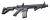 Пневматическая винтовка Crosman DPMS SBR